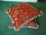 Pillows with trim