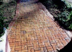 Brick walk