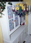 Painted light fixture