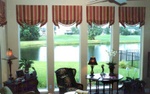 Individual window shades, custom window treatments and drapery
