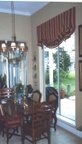 Shade, custom window treatments and drapery